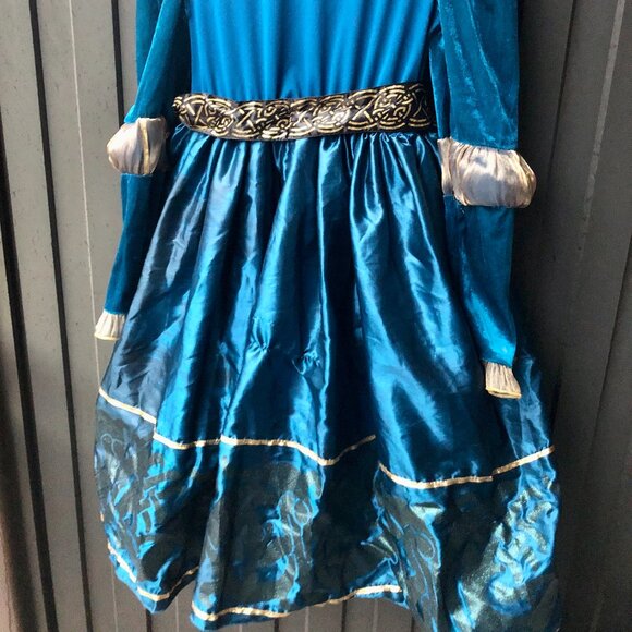 ✨Disney Parks Princess Brave Merida Halloween Costume Dress Up Girl Size L - Picture 2 of 7